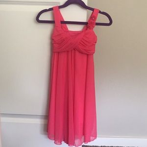 Girls Hot Pink Fancy Dress